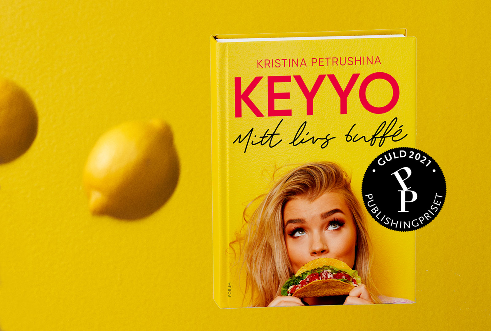 Mitt livs buffé av Kristina Keyyo Petrushina belönas med Publishingpriset Guld 2021