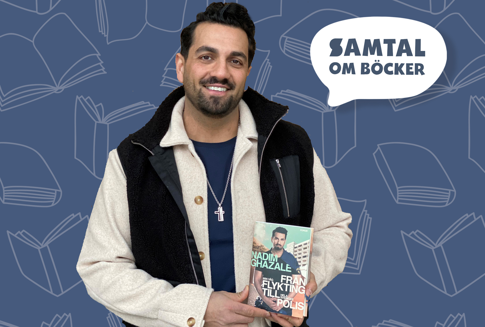 Nadim Ghazale i Samtal om böcker