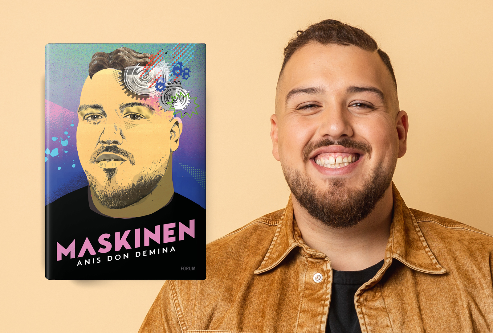 Anis Don Demina ger ut självbiografisk bok