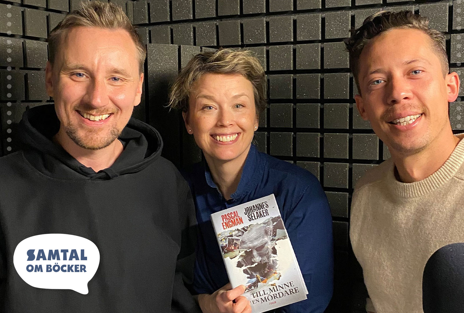 Pascal Engman och Johannes Selåker i Samtal om böcker