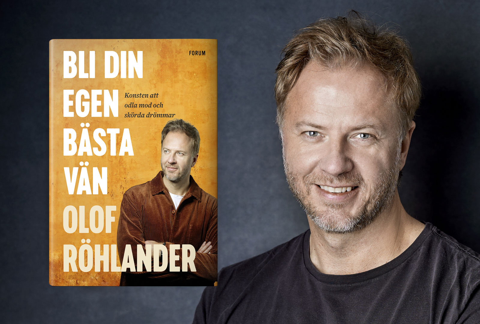 Olof Röhlander aktuell med ny bok om att möta sin inre kritiker och bli sin egen bästa vän