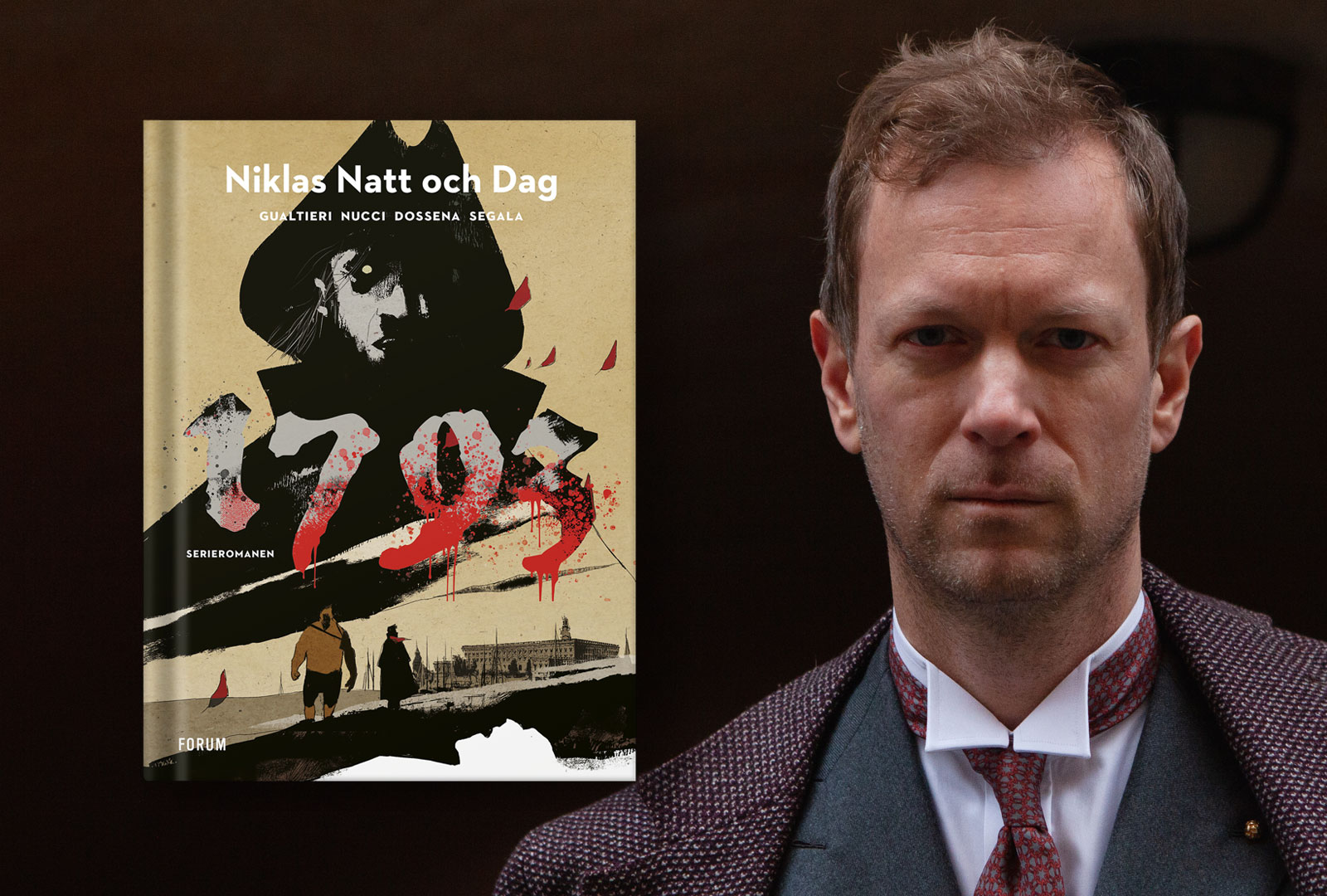 Niklas Natt och Dags succébok 1793 blir serieroman