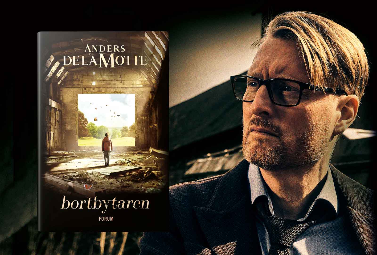 Anders de la Motte nomineras till Svenska Deckarakademins pris