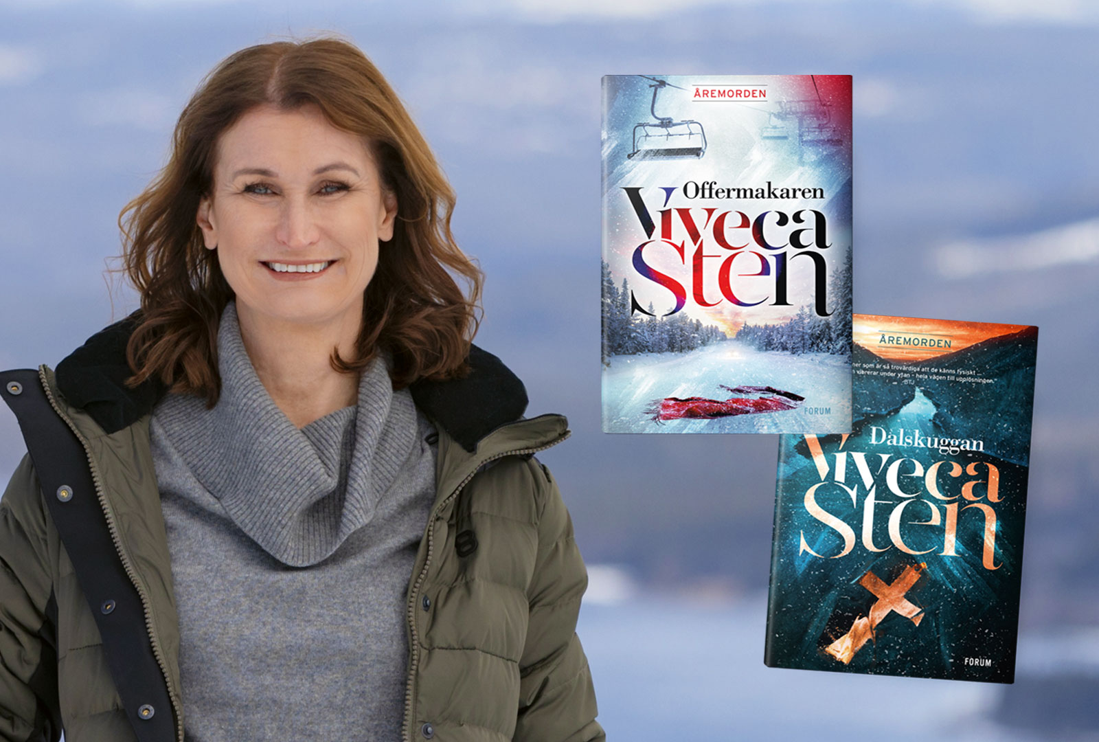 Viveca Stens succéböcker Åremorden ska bli tv-serie på Viaplay