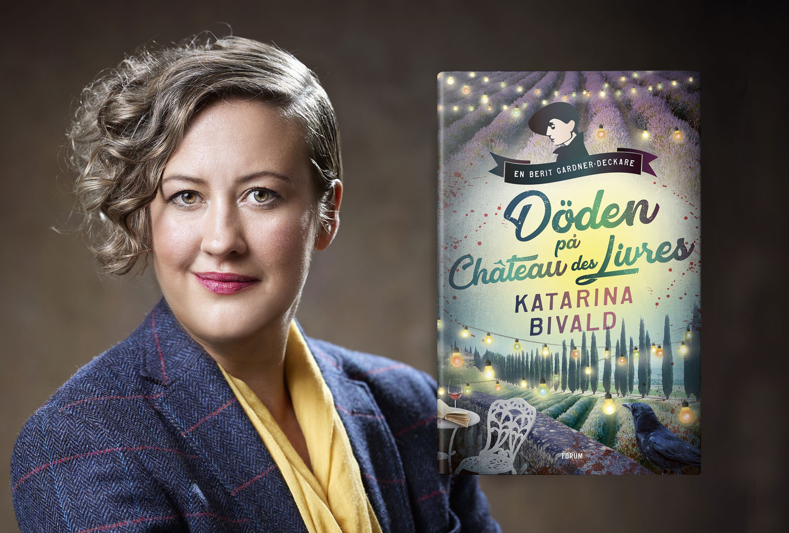 Döden på Château des Livres –  mord, mystik och mysiga miljöer