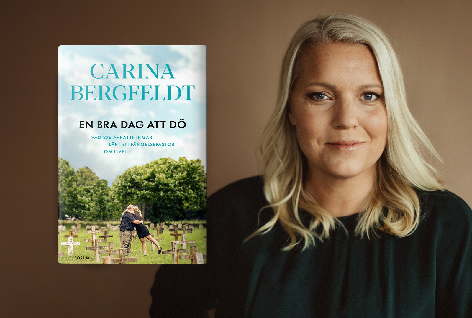 Carina Bergfeldt bokaktuell med En bra dag att dö