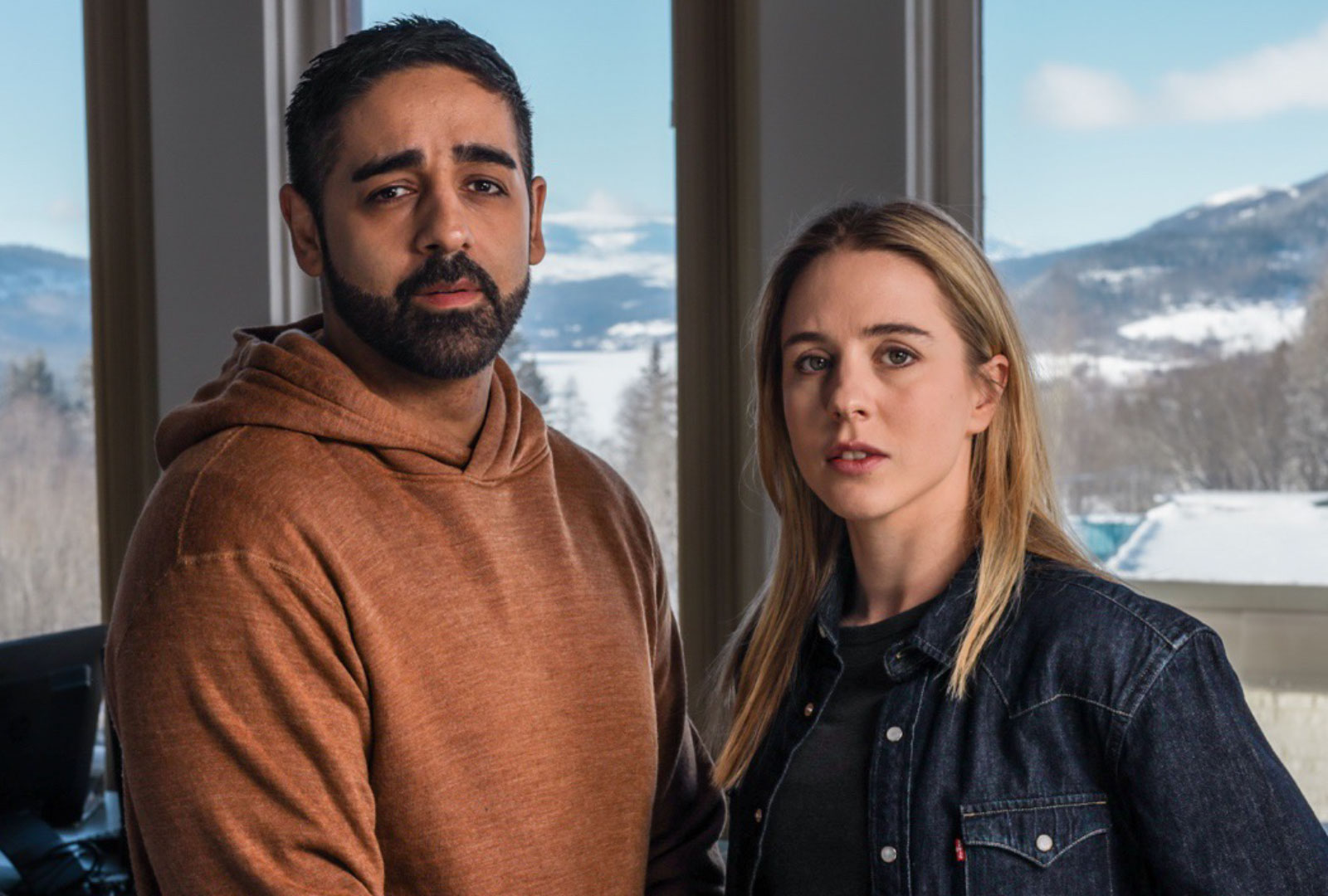 De spelar huvudrollerna i Viaplays nya kriminalserie Åremorden