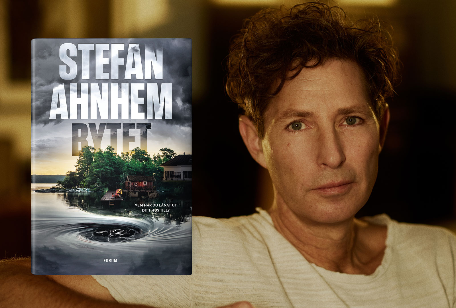 Stefan Ahnhem: "Jag tror på att man som författare ska utmana sig själv"