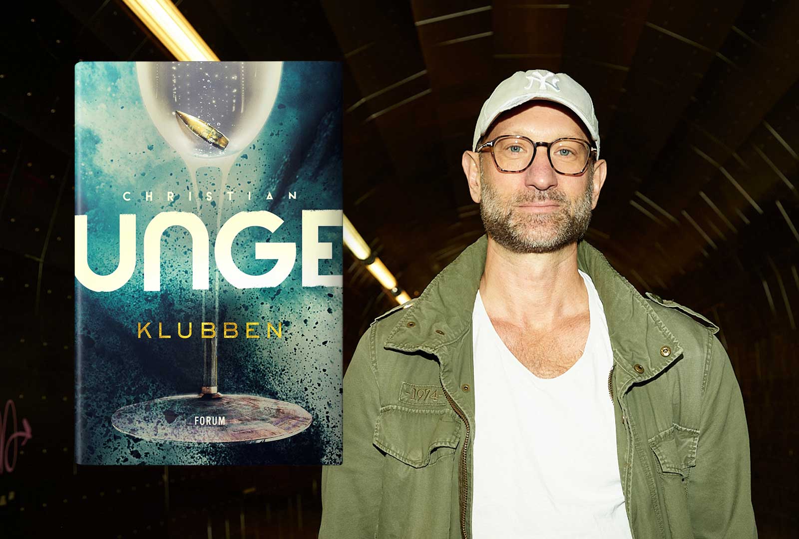 Christian Unges nya spänningsserie ges ut av Bokförlaget Forum