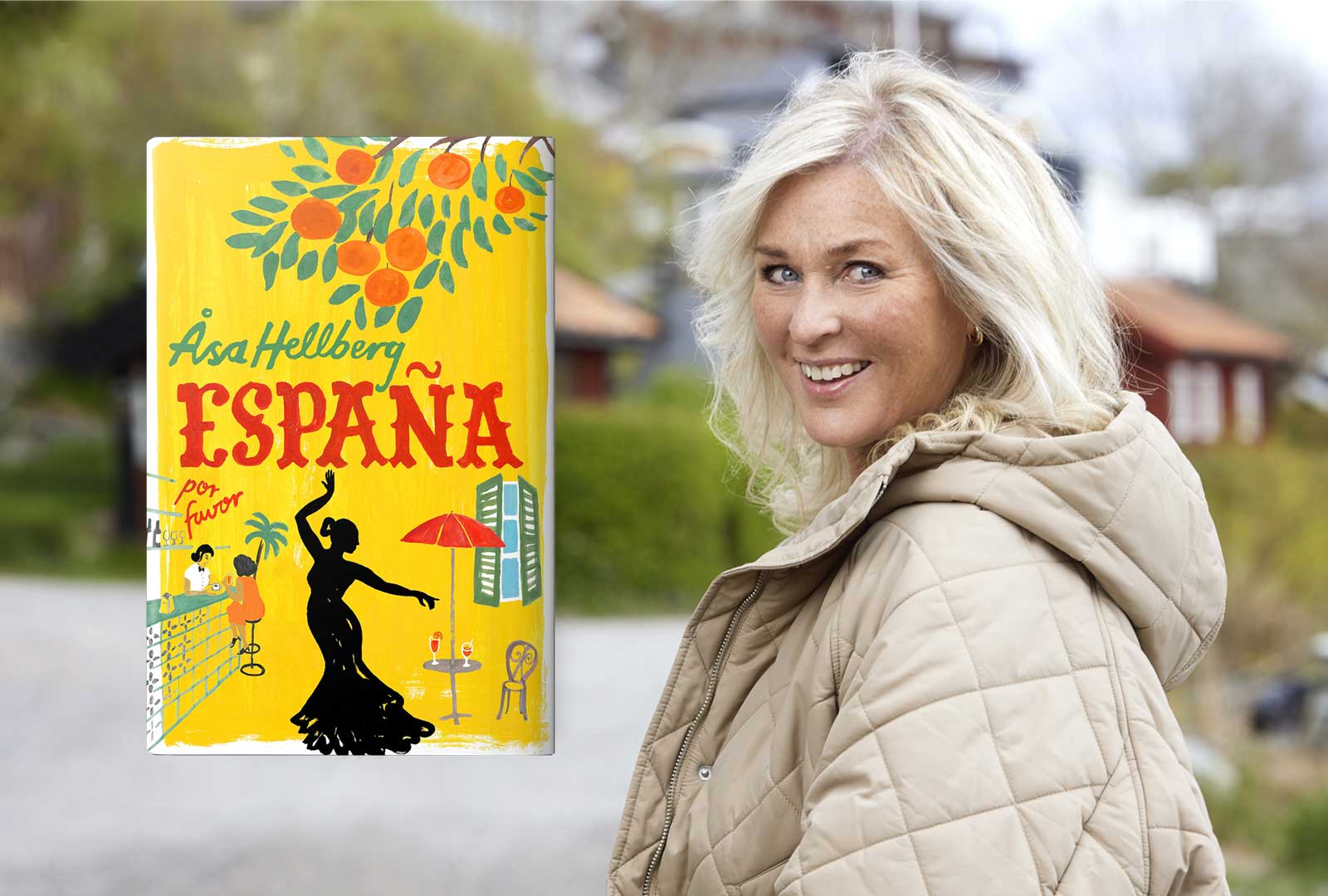 Sol, sangria och flamenco när svenska feelgoodikonen är aktuell med ny serie