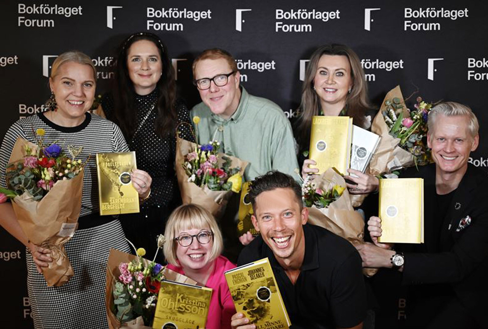 12 böcker prisades på Bokförlaget Forums årliga Guldboksgala