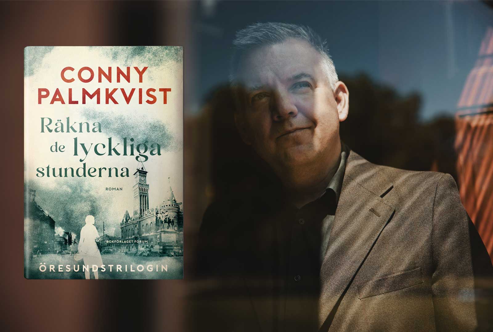 Conny Palmkvist skildrar krigets Öresund i ny romansvit