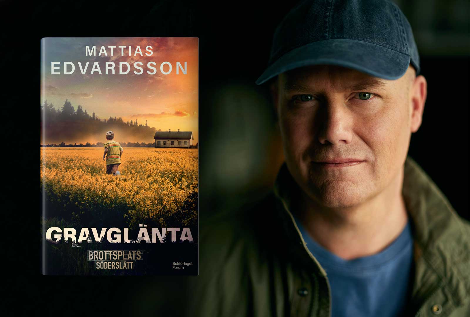 Mattias Edvardsson: ”Det här är min första riktiga deckare”