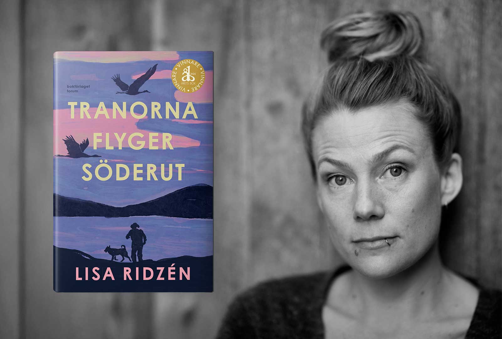 Adlibrispriset 2024 Årets roman och Årets debut till Lisa Ridzén