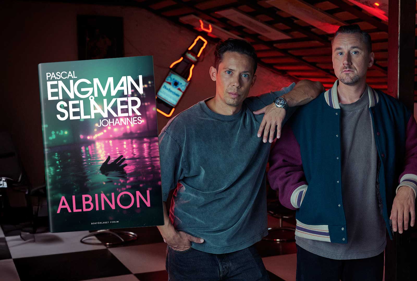 De skriver nervkittlande deckare som skildrar ett annat Sverige