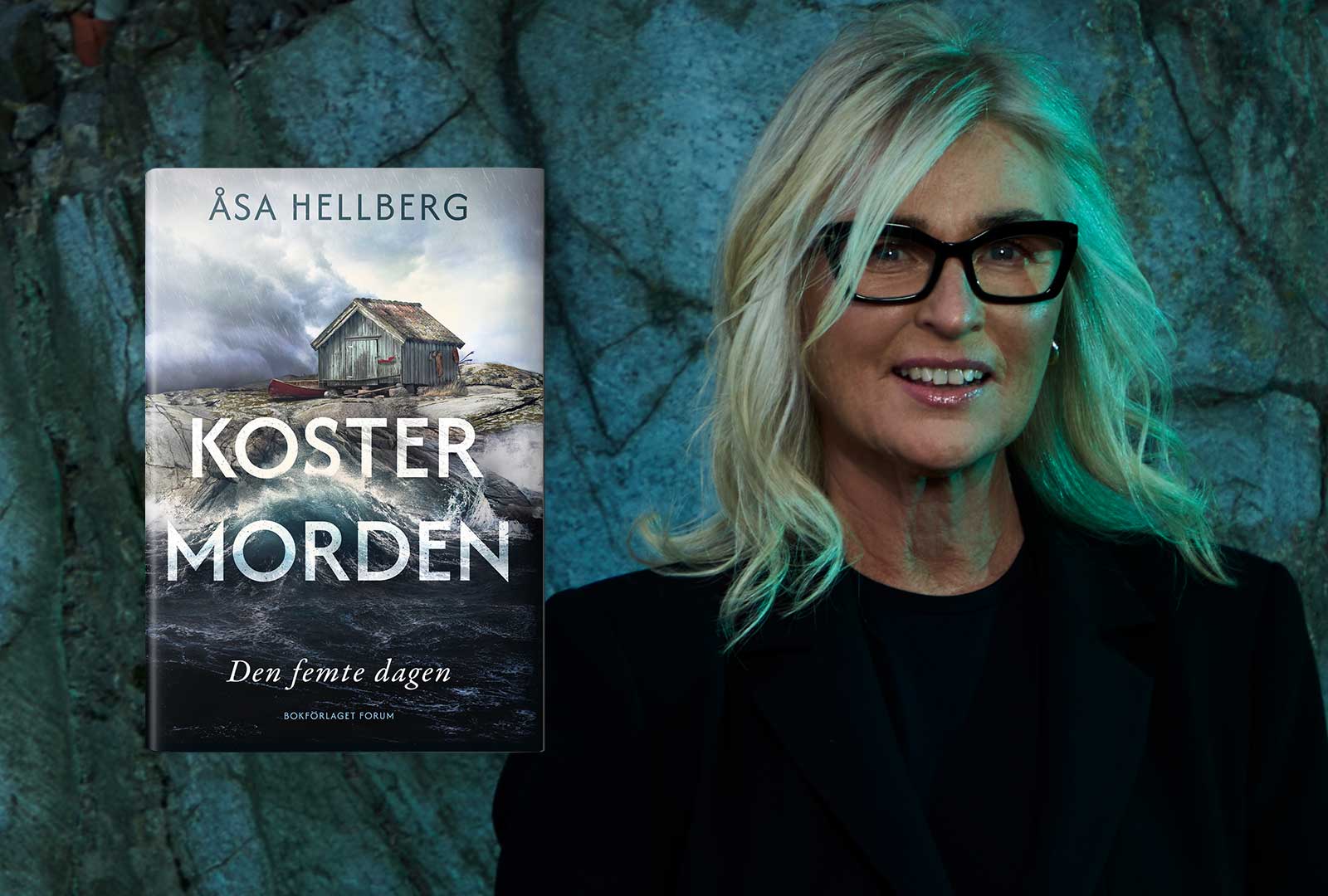 Kosteröarna är mordplats i Åsa Hellbergs nya spänningsserie