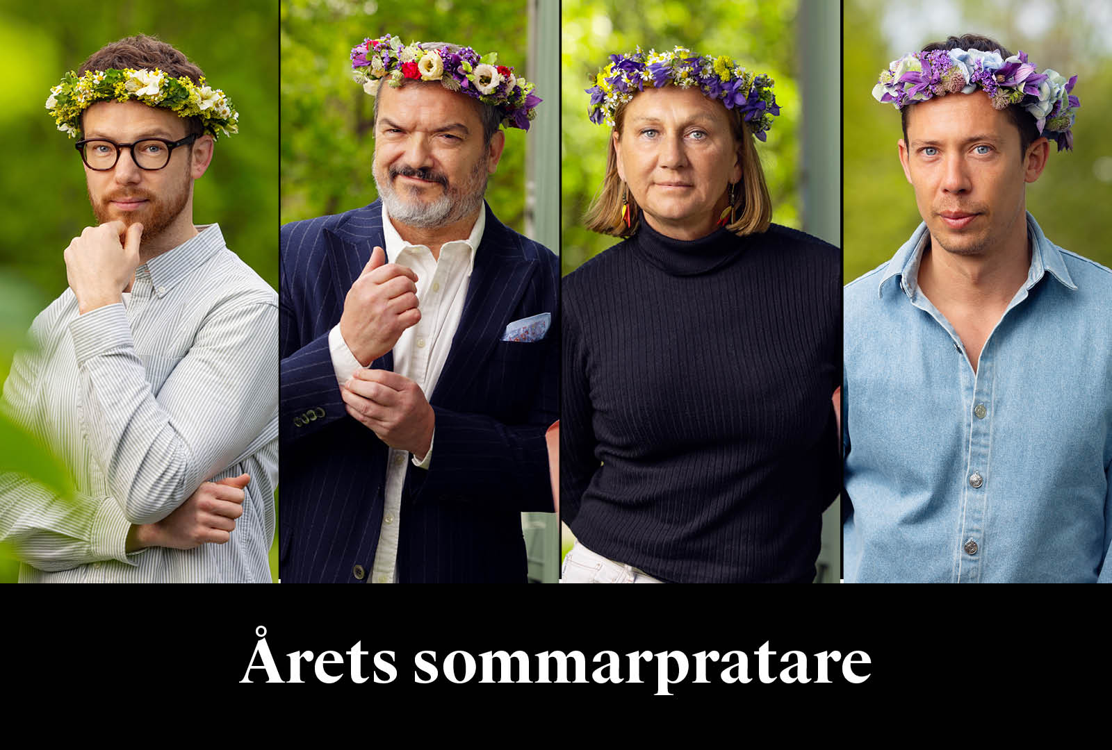 Sommar i Sveriges Radio – lyssna på Årets sommarpratare