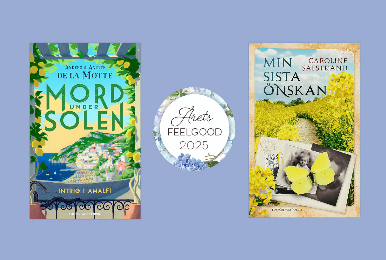 De kan bli Årets Feelgoodroman 2025 – rösta på din favorit
