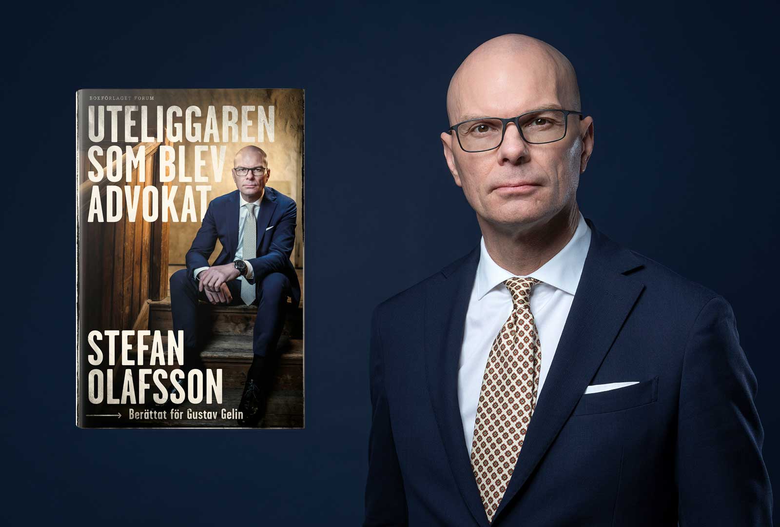 Från hemlös i tio år till advokat – Stefan Olafssons osannolika livsresa blir bok
