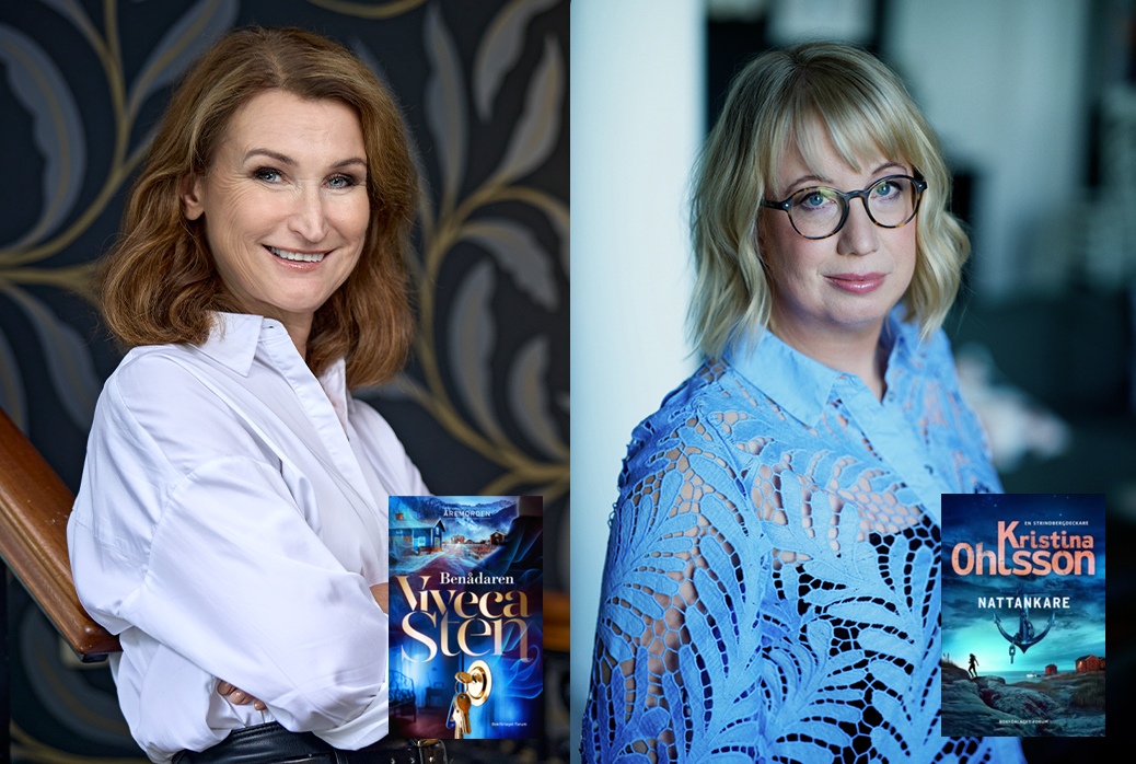 De nomineras till BookBeats pris 2025 – Årets svenska deckarförfattare och Årets svenska deckare