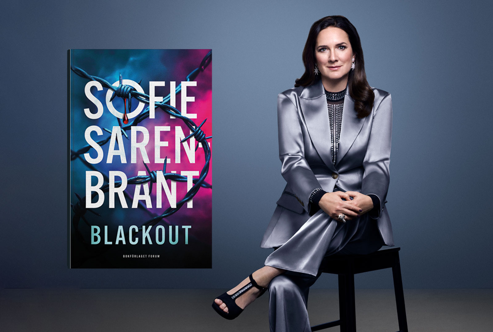 Undercover och livsfarligt nära sanningen – välkommen till Soﬁe Sarenbrants nya serievärld