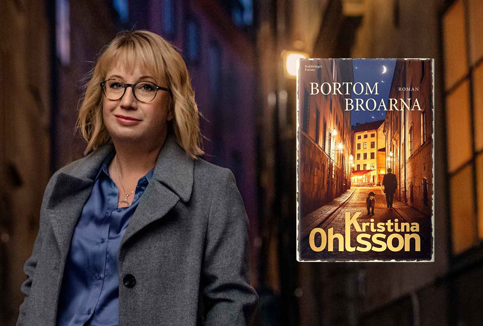 Nu utkommer Kristina Ohlsson med sin första roman utanför spänningsgenren