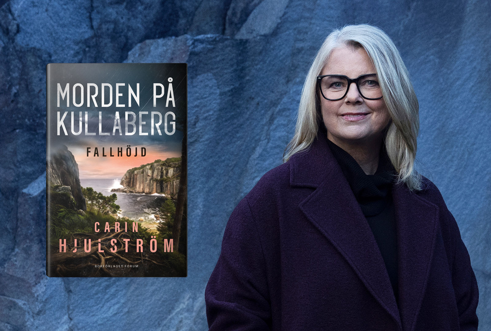 Carin Hjulström är tillbaka med nya spänningsserien Morden på Kullaberg som utspelar sig vid Kullahalvöns branter