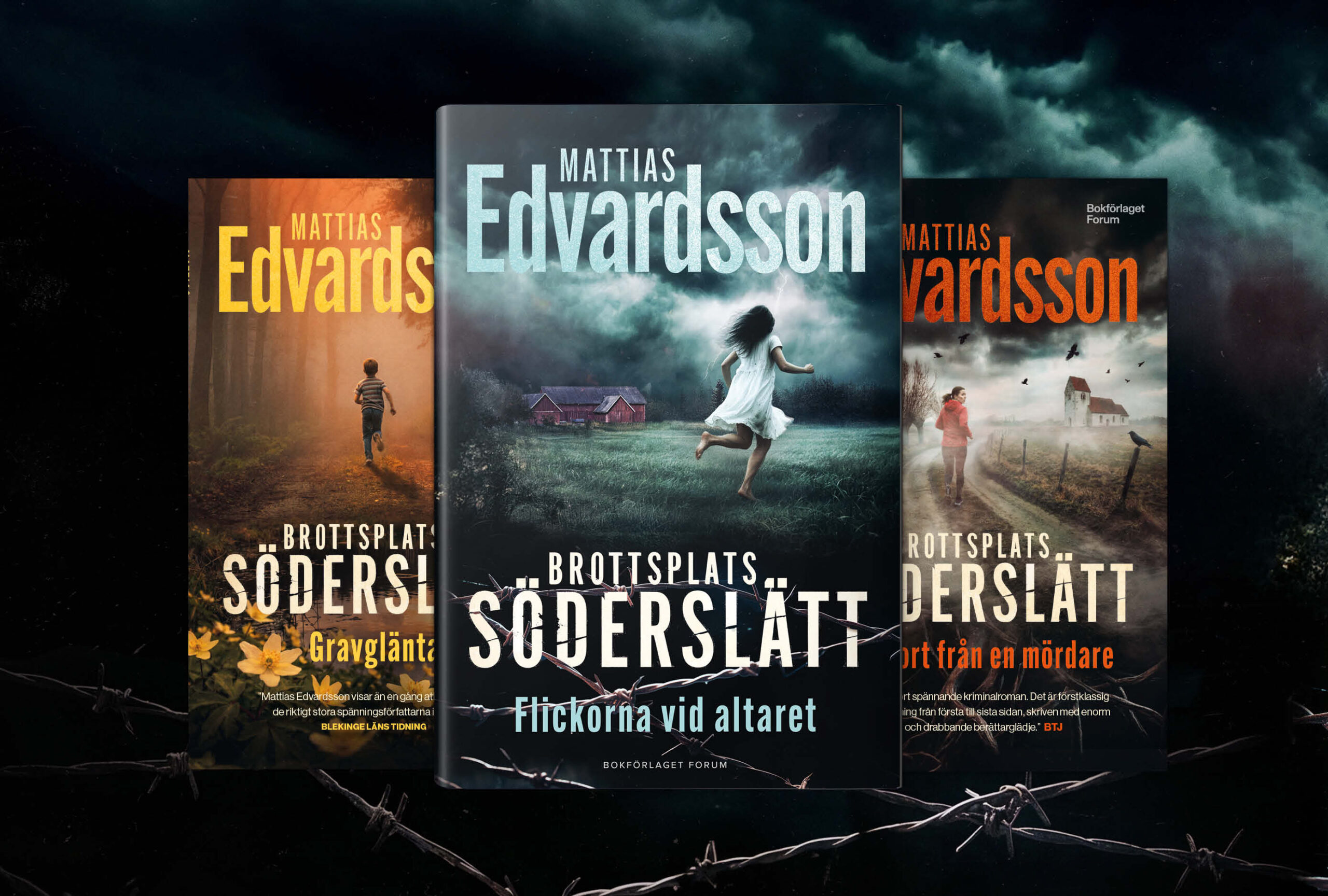 Mattias Edvardsson utforskar sektens mörka mekanismer i Flickorna vid altaret