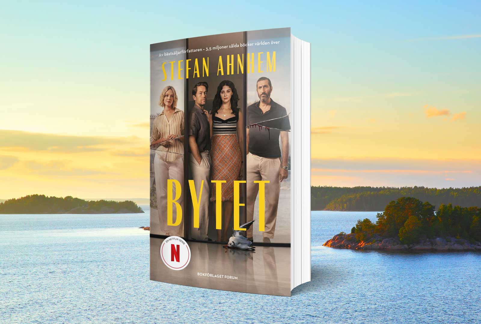 Netflix-premiär för filmatiseringen av Stefan Ahnhems Bytet