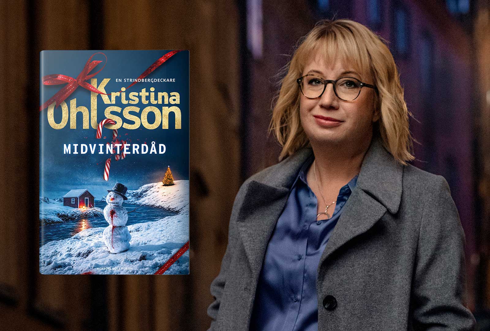Kristina Ohlsson är tillbaka på Hovenäset