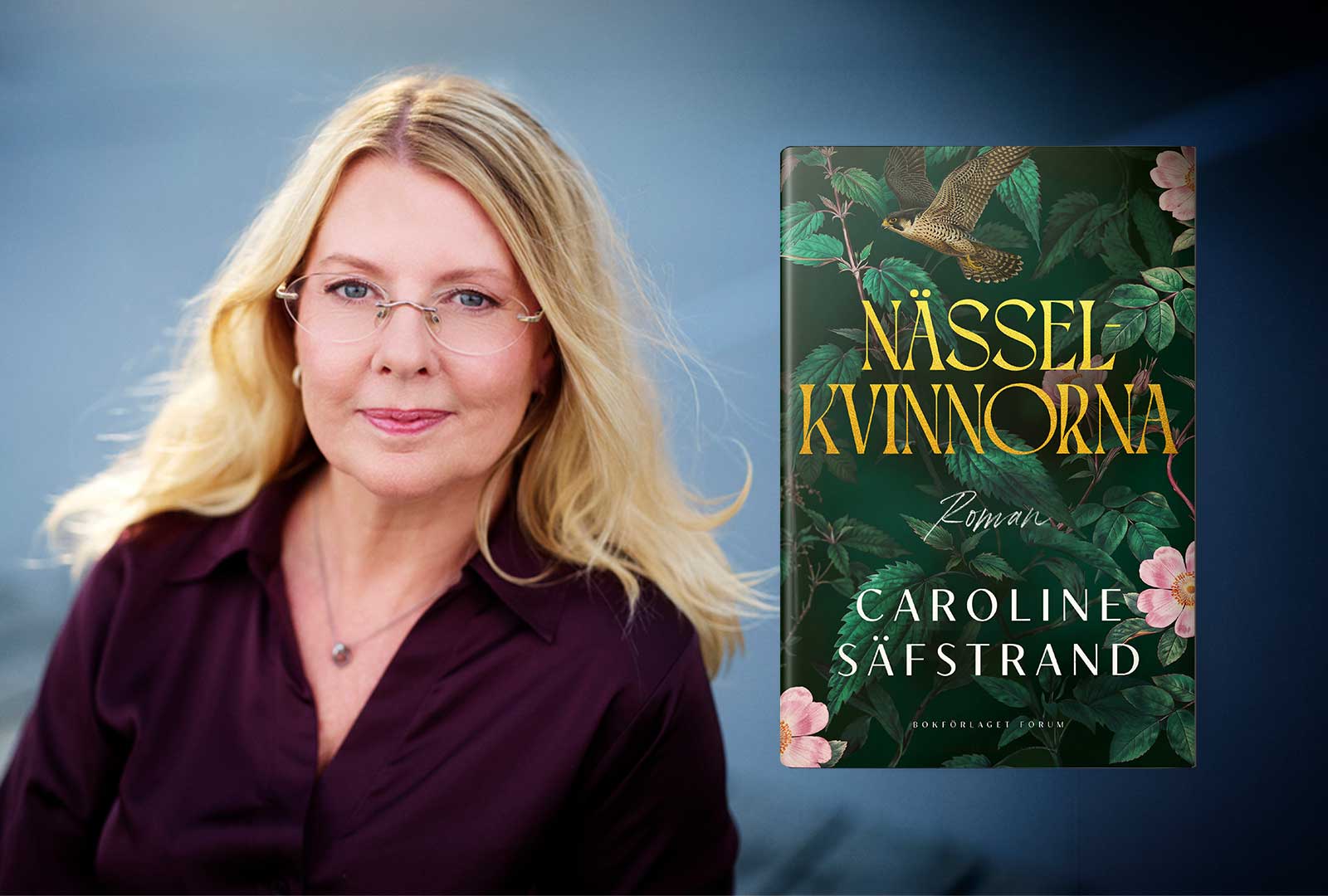Caroline Säfstrand tar steget mot en större roman inspirerad av det verkliga nässelsällskapet Nellorna