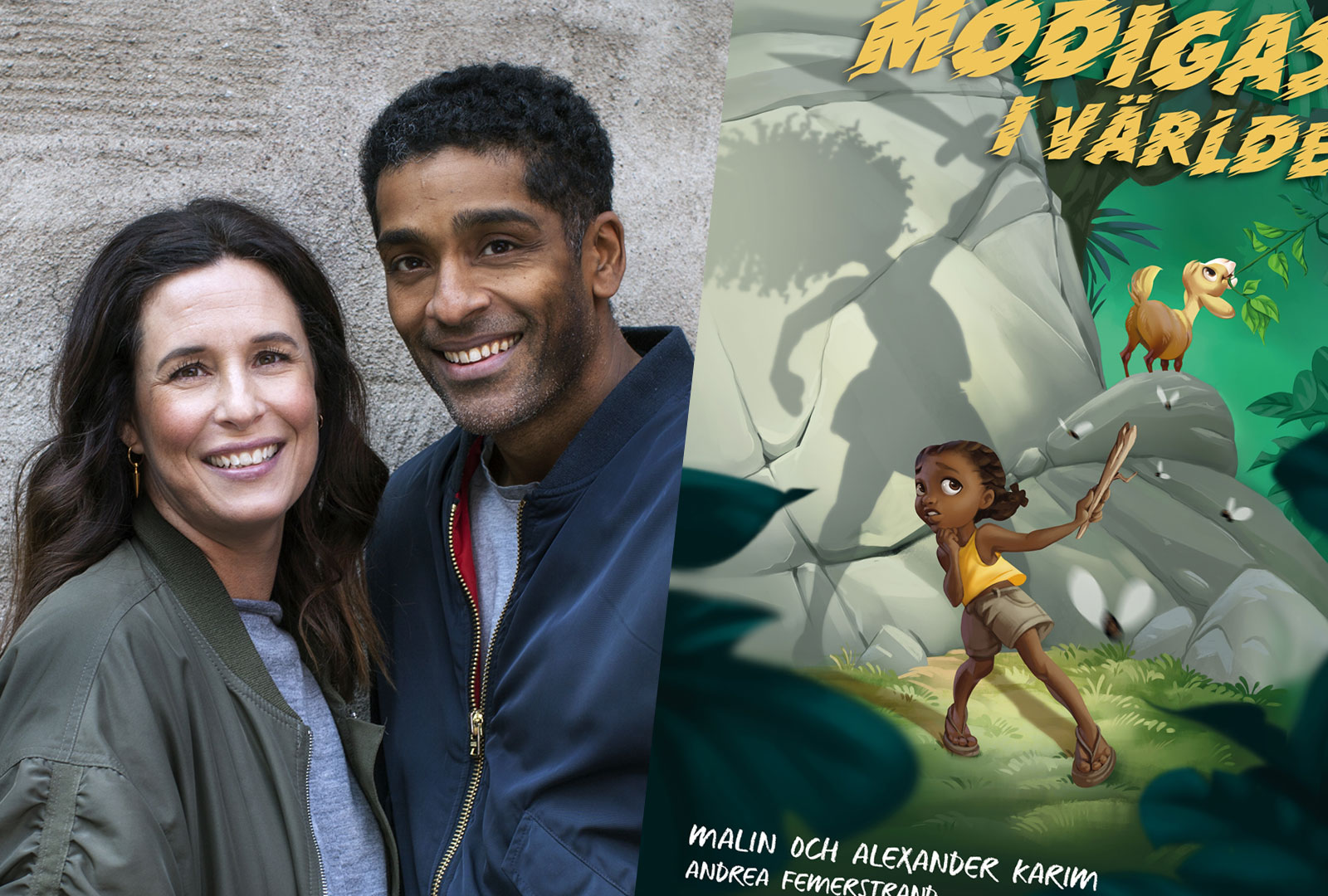 Malin och Alexander Karim skriver om att hitta styrkan i sig själv