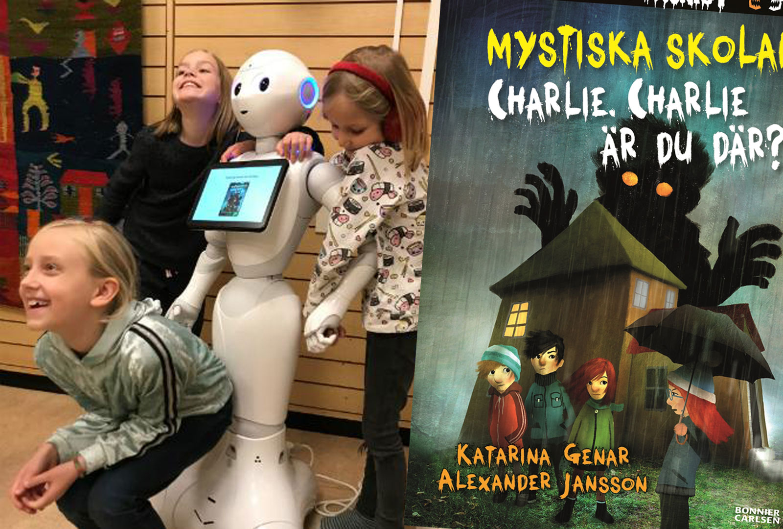 Träffa en läsrobot på Läslovet