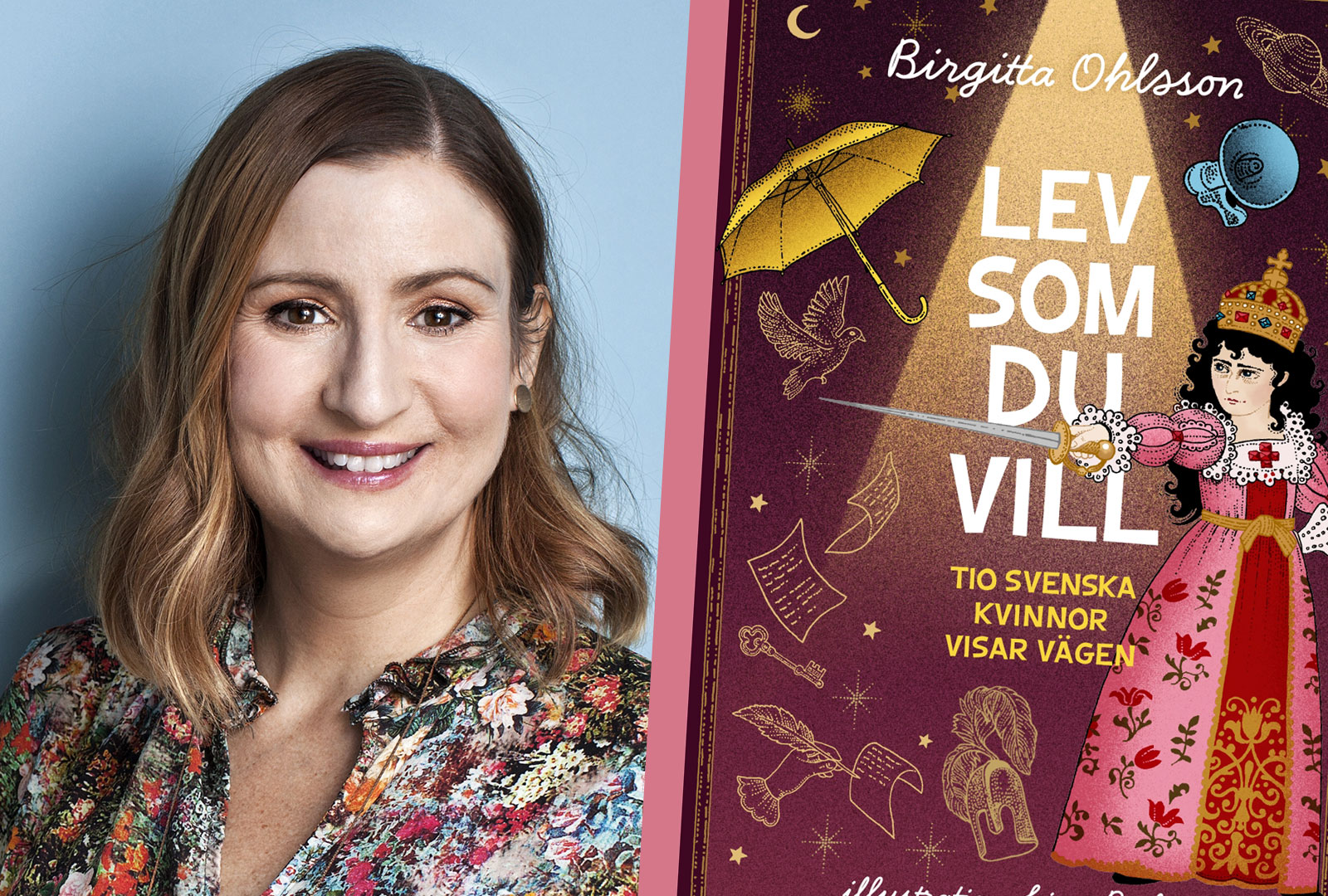 Birgitta Ohlsson barnboksdebuterar med bok om framstående svenska kvinnor