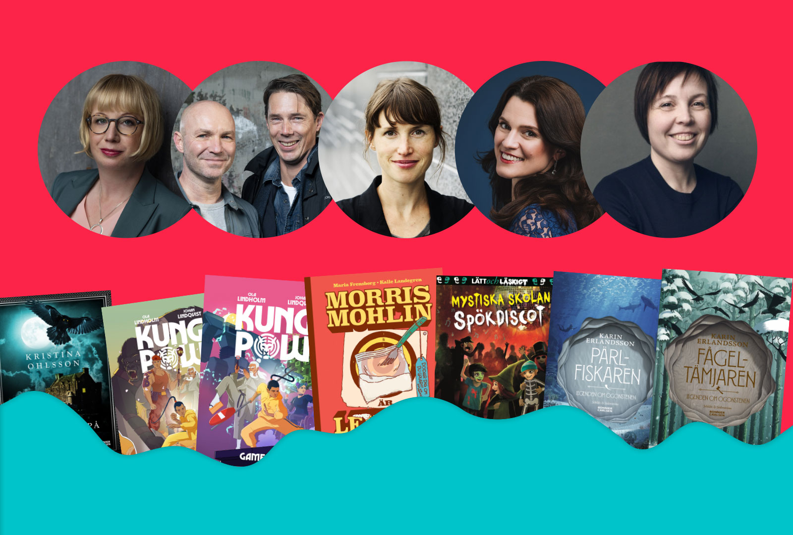 Lärarkväll på Bonnierförlagen den 30 januari