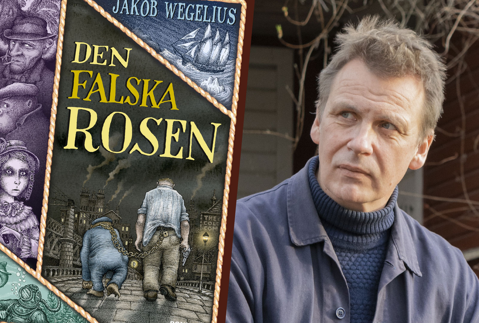 Jakob Wegelius är tillbaka med ny bok om Sally Jones