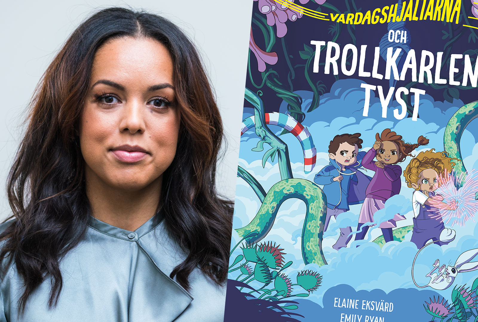 Retorikexperten Elaine Eksvärd lär barn att prata om svåra saker