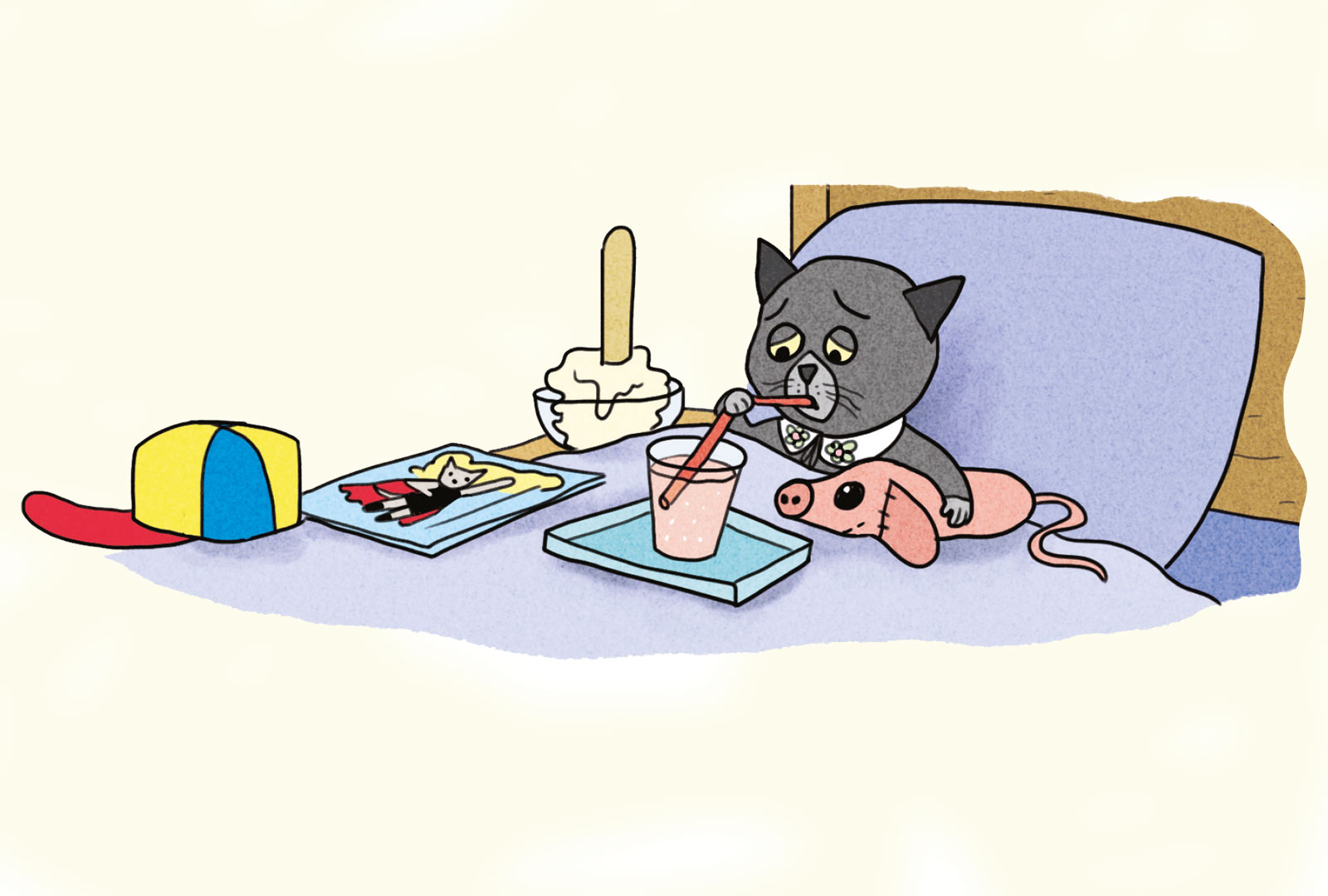 Pelle Svanslös och hans vänner tar upp kampen mot virus