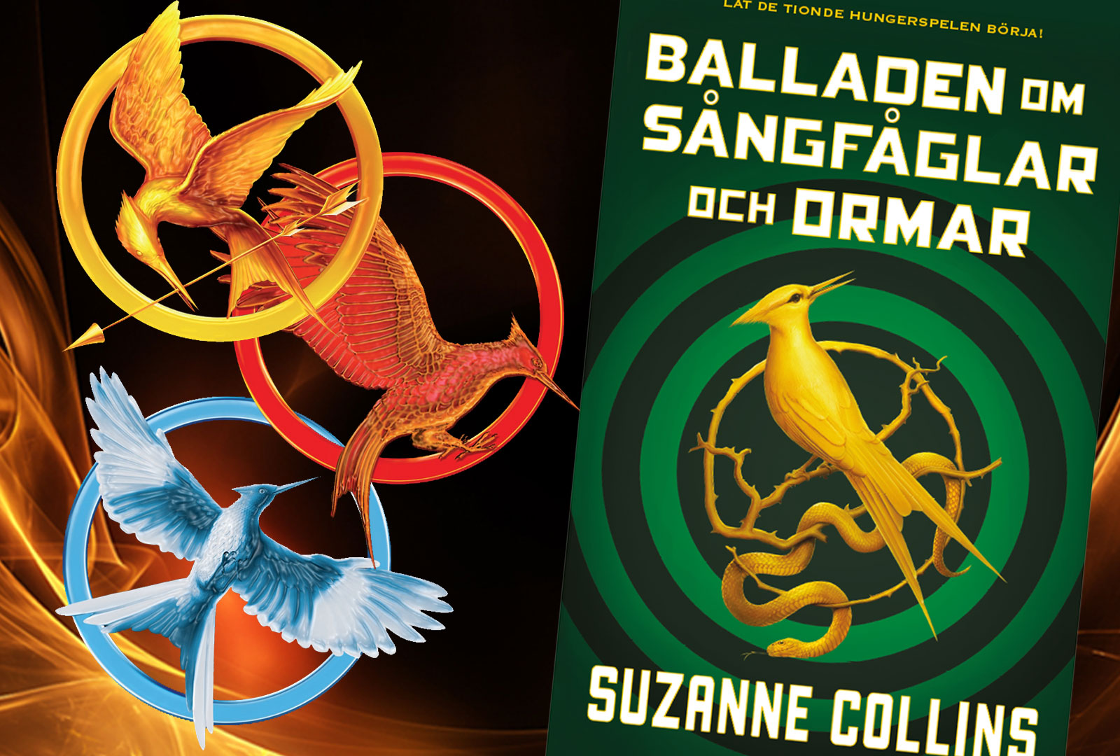 Den nya Hungerspelen-boken är här: Balladen om sångfåglar och ormar