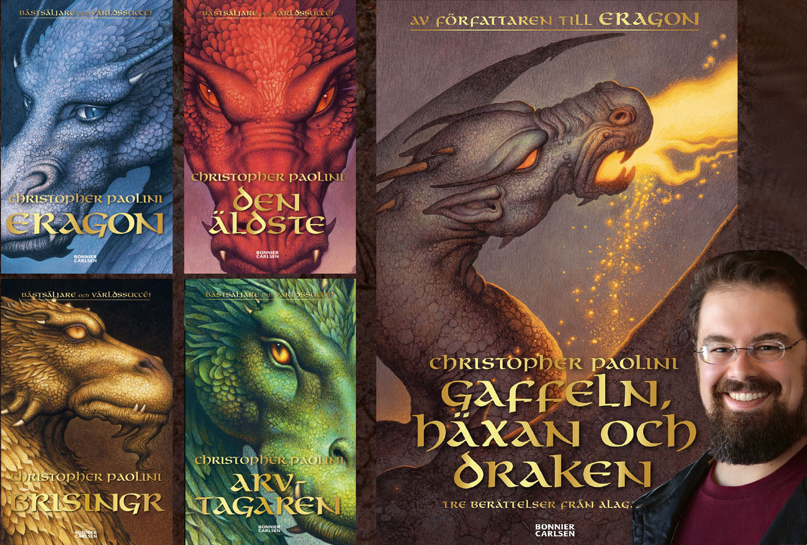 Efterlängtad ny bok i fantasyäventyret om Eragon och Saphira