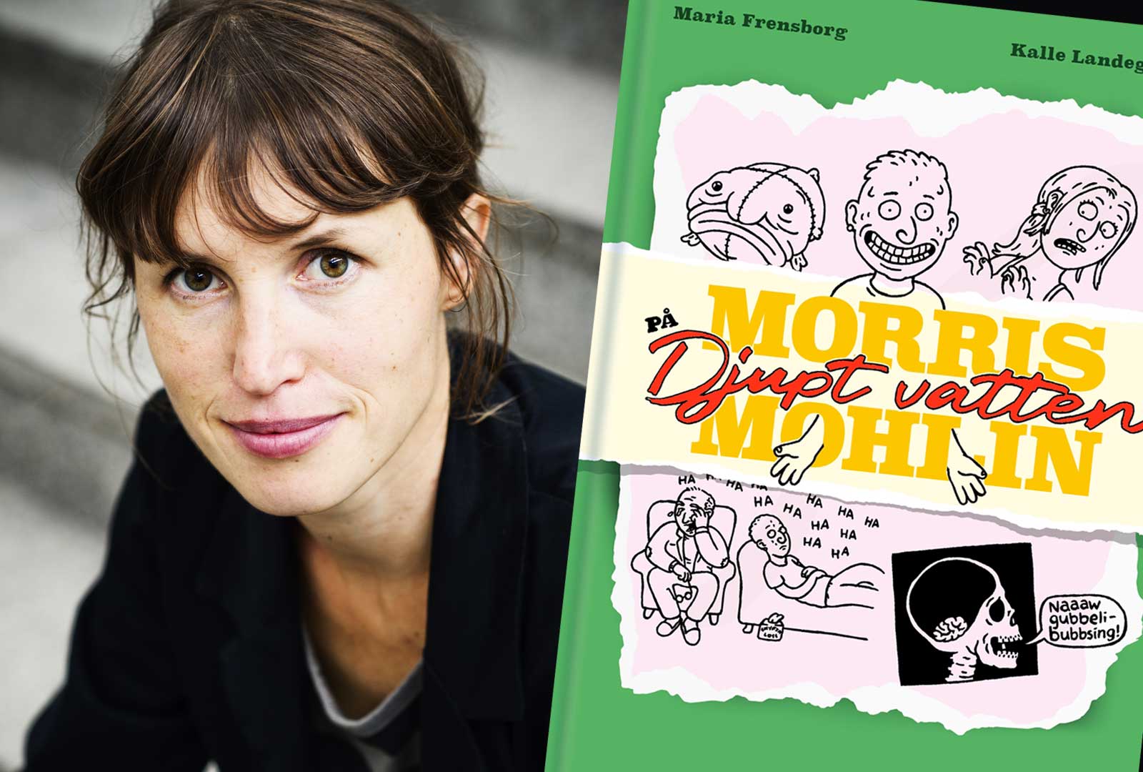 Släpp in humorn och anti-hjälten Morris Mohlin i bokhyllan