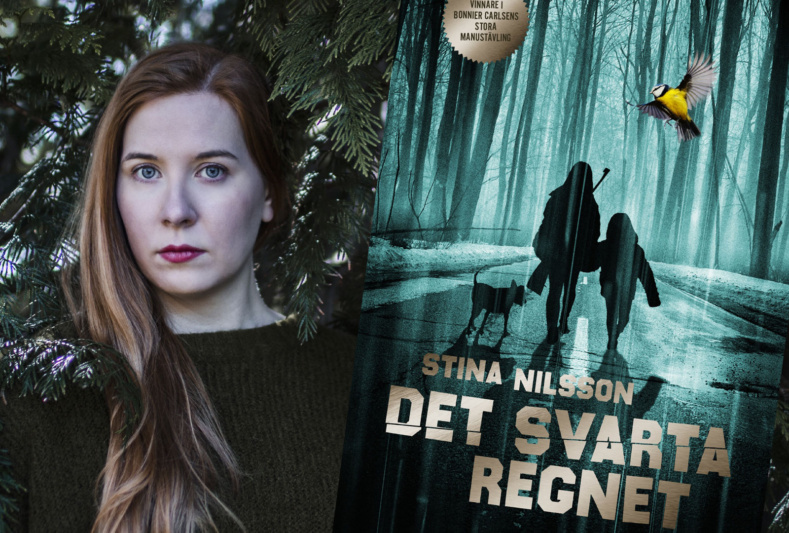 Vinnarmanuset har blivit bok: Det svarta regnet är här