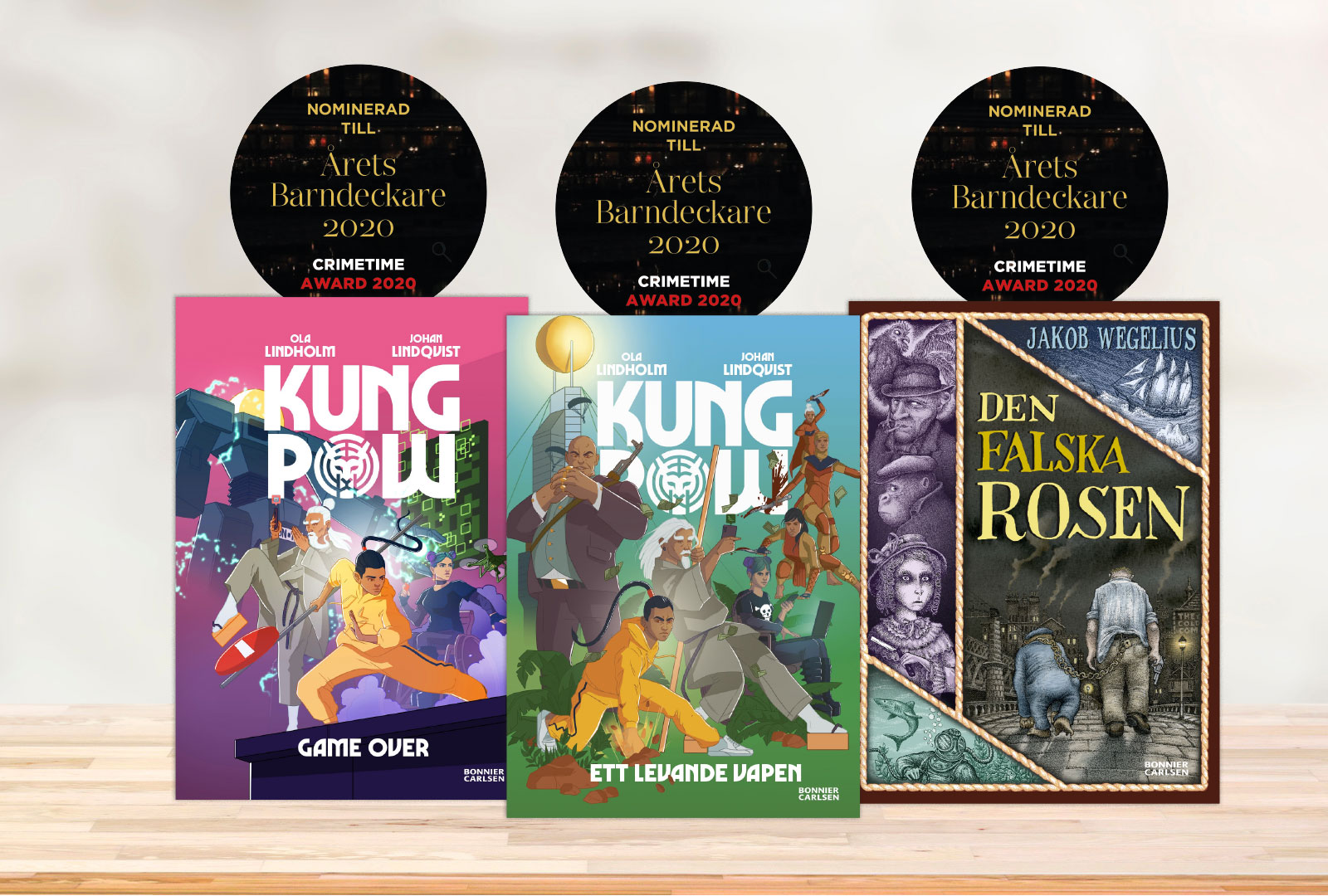 De är nominerade till Crimetime Award Årets barndeckare 2020
