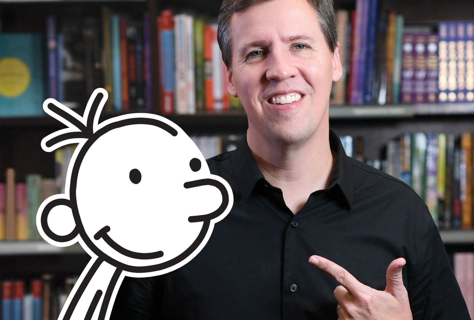 Jeff Kinney har flyt: femtonde boken i succéserien är här