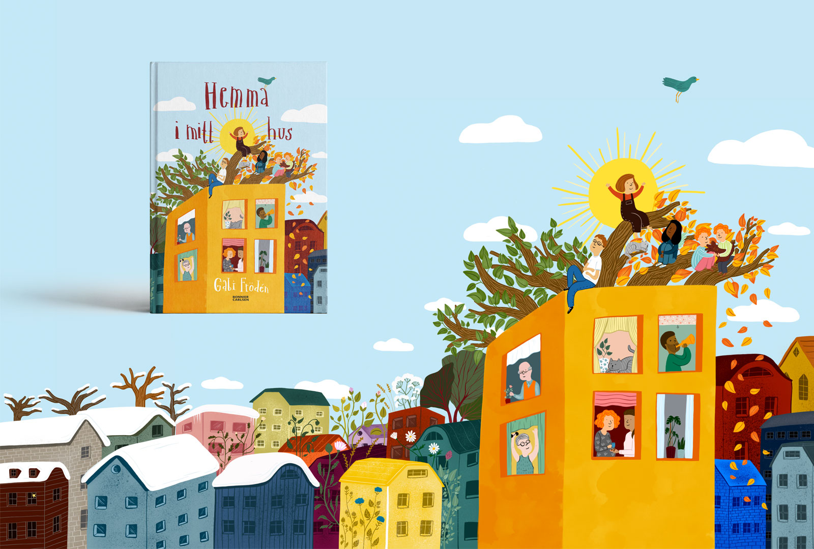 Hemma i mitt hus: fyra årstider med Lou