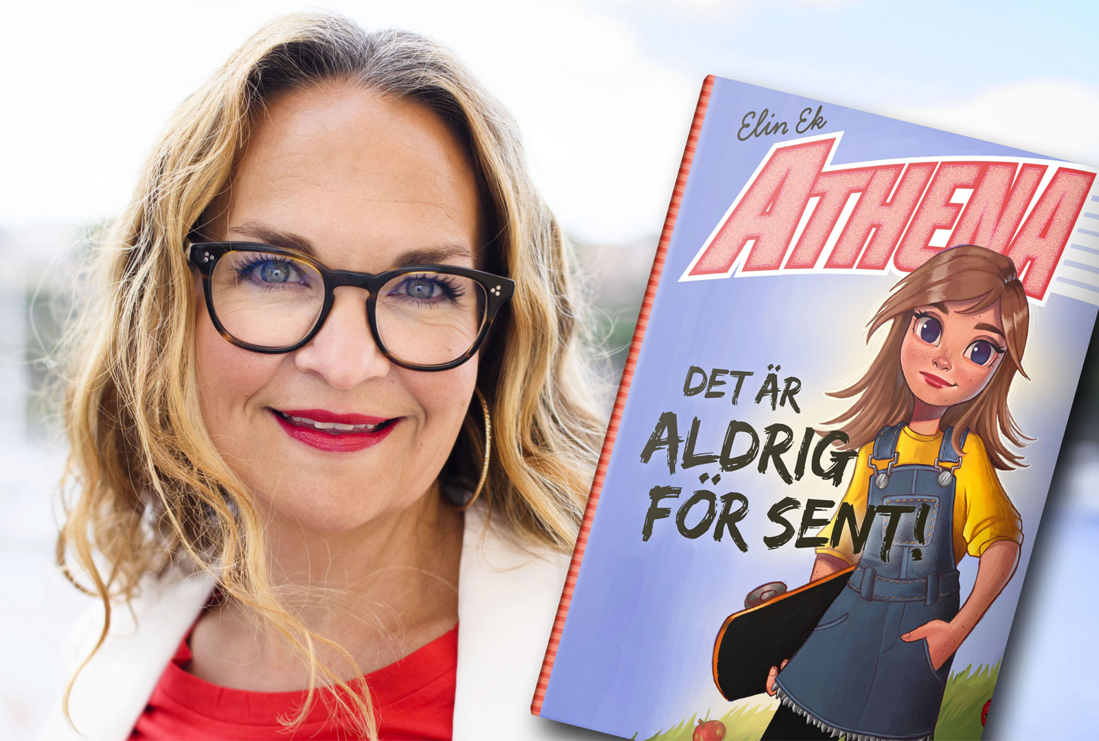 Elin Ek aktuell med fjärde boken om Athena