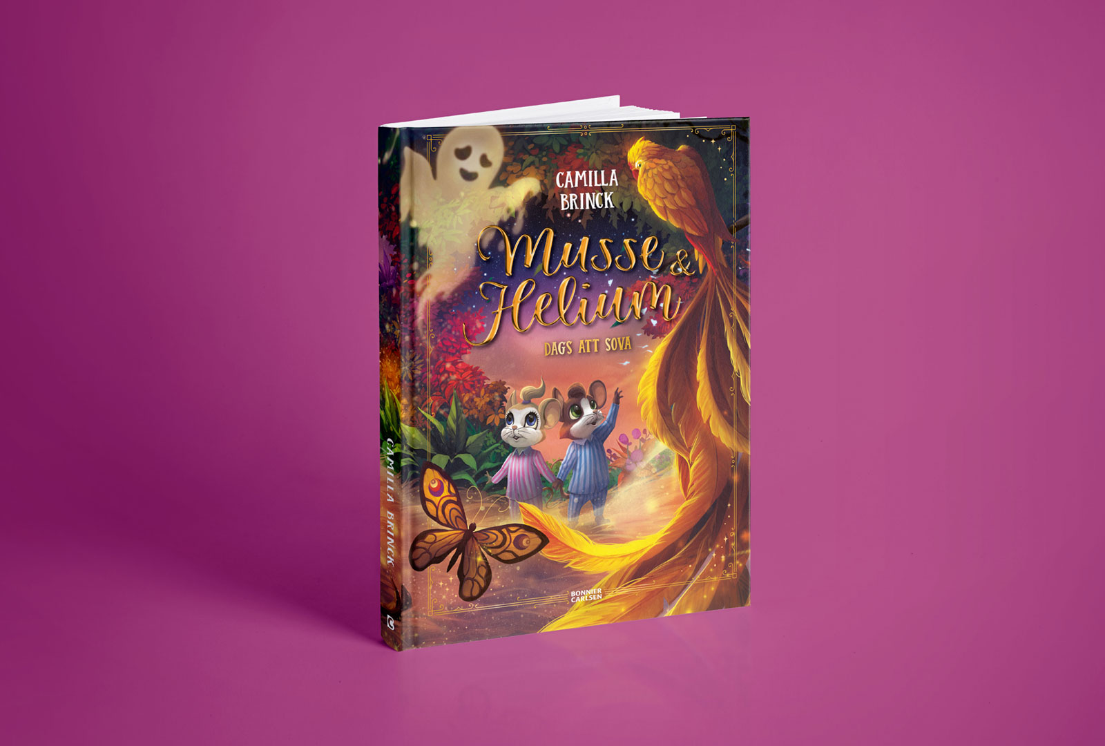 Boksuccén Musse & Helium hjälper barn att komma till ro i ny bilderbok