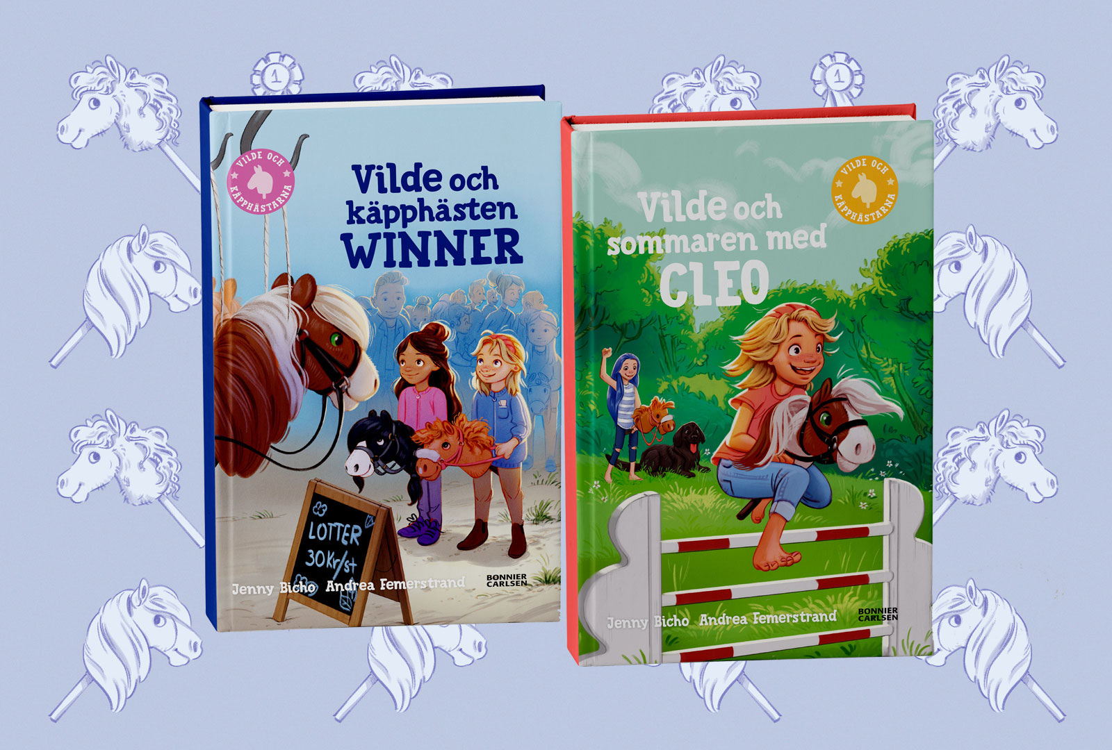 Ny härlig serie om Vilde och käpphästarna