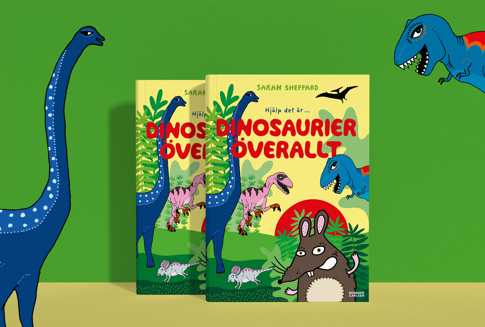 Med finurlig humor och stor kunskap om dinosaurier