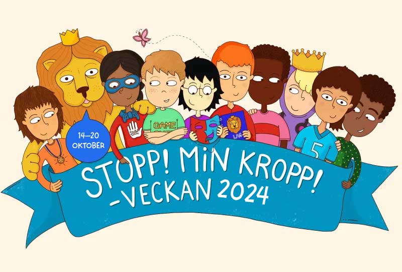 Stopp! Min kropp-veckan vill motverka våld och övergrepp mot barn